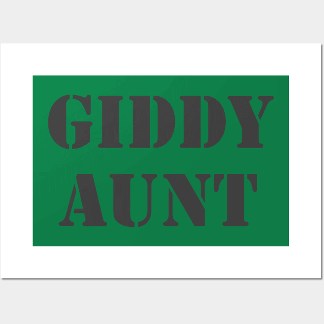 Giddy Aunt Wall Art by Retrofloto